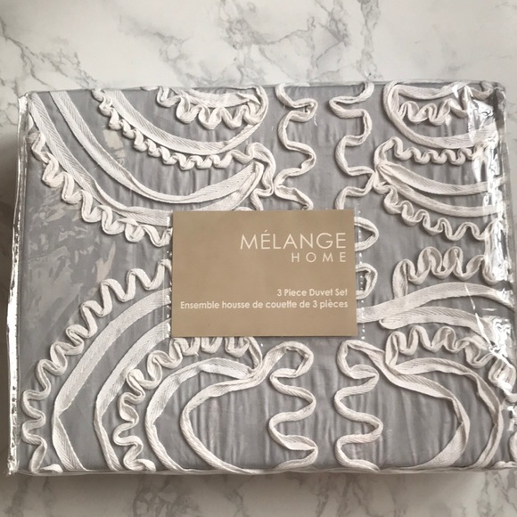 NIP Melange Home Full / Queen Padma Duvet Set - Picture 7 of 7